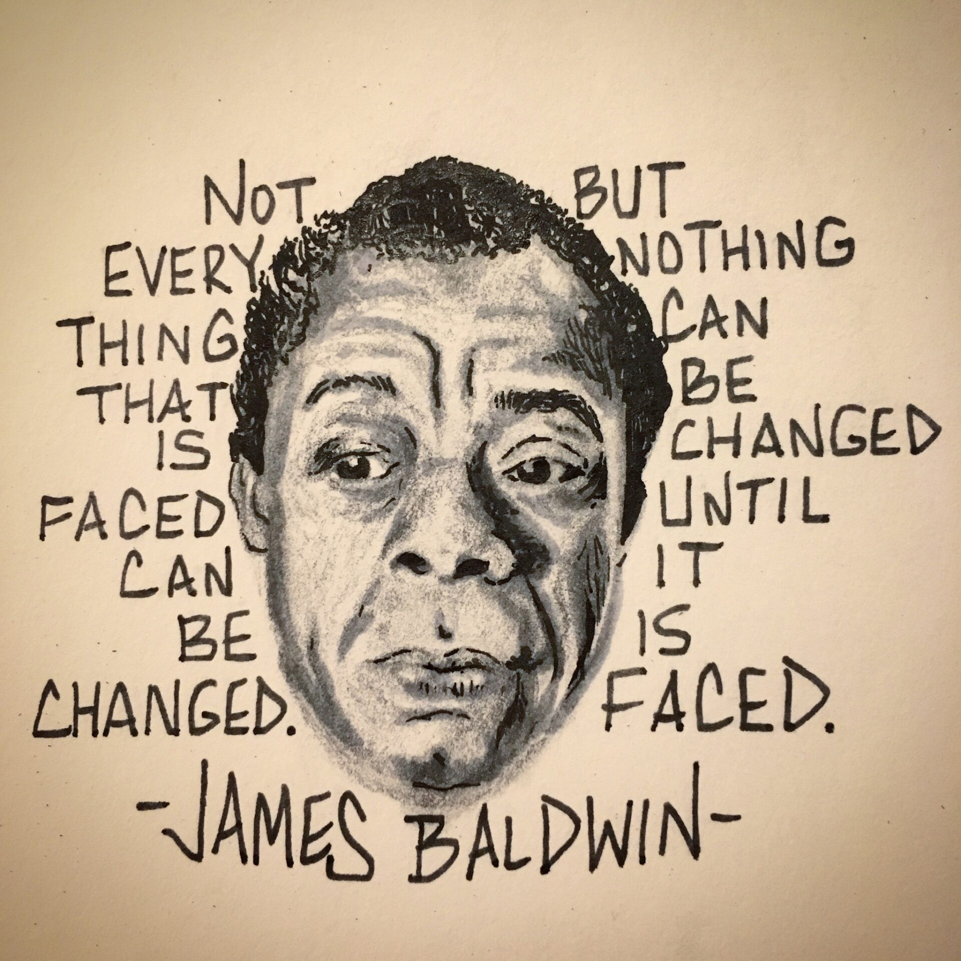 Baldwin | Pencil & Ink