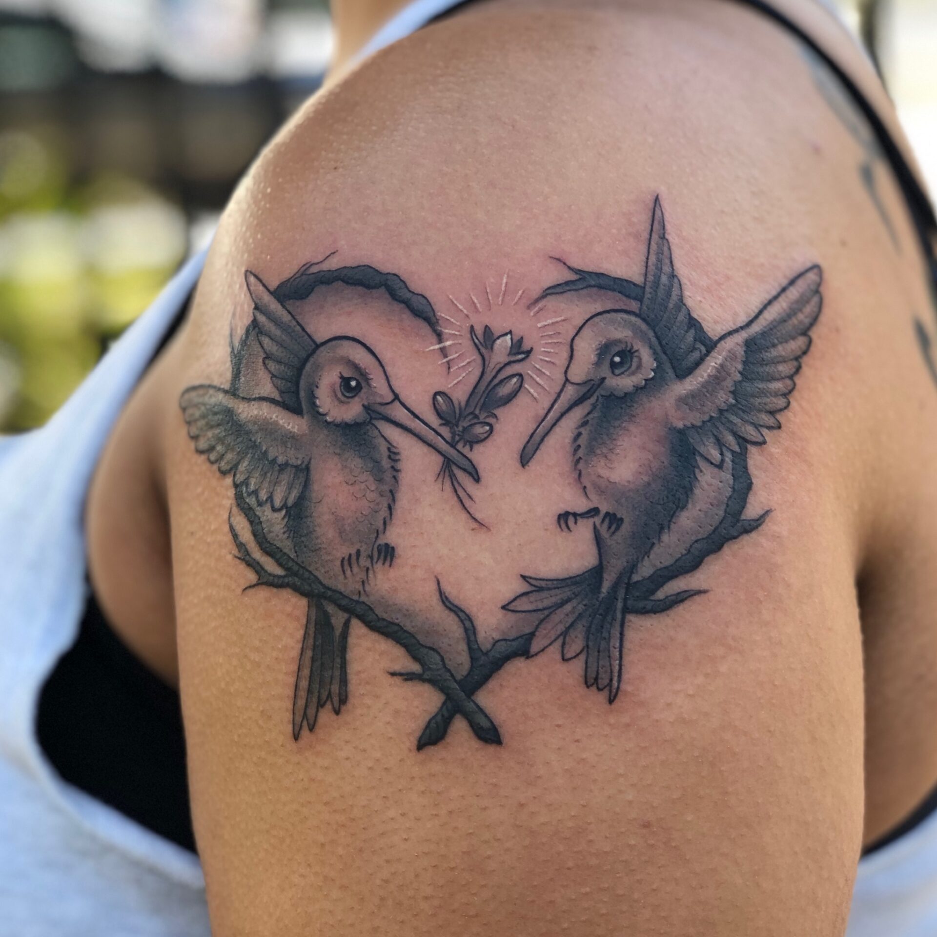 Hummingbird Love | Tattoo