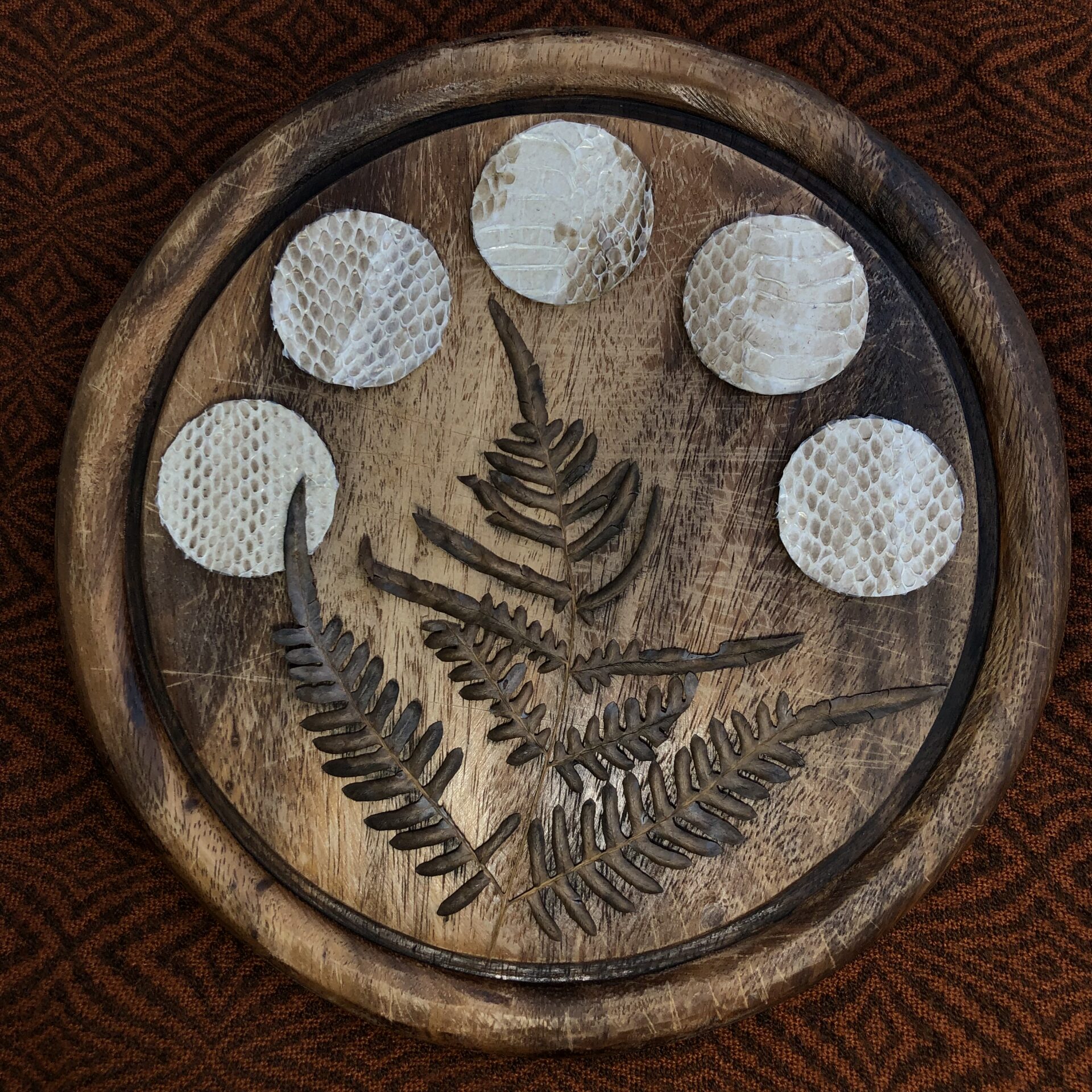 Lunar Cycle I Mixed Media